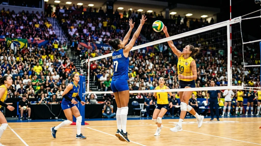 Apostas ao vivo no voleibol em direto