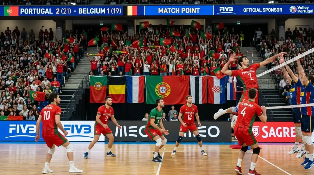 Voleibol em Portugal: Seleção Nacional, Liga e Posição no Ranking FIVB